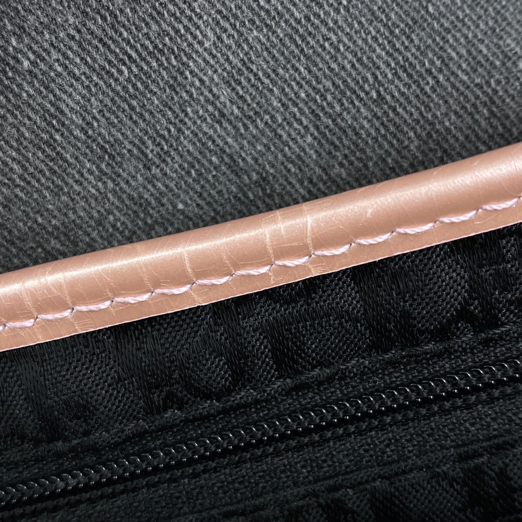 クリスチャンディオール サドルバッグ ハンドバッグ ワンショルダー ロゴ ショルダーバッグ デニム ピンク グレー レディース 【中古】brbag