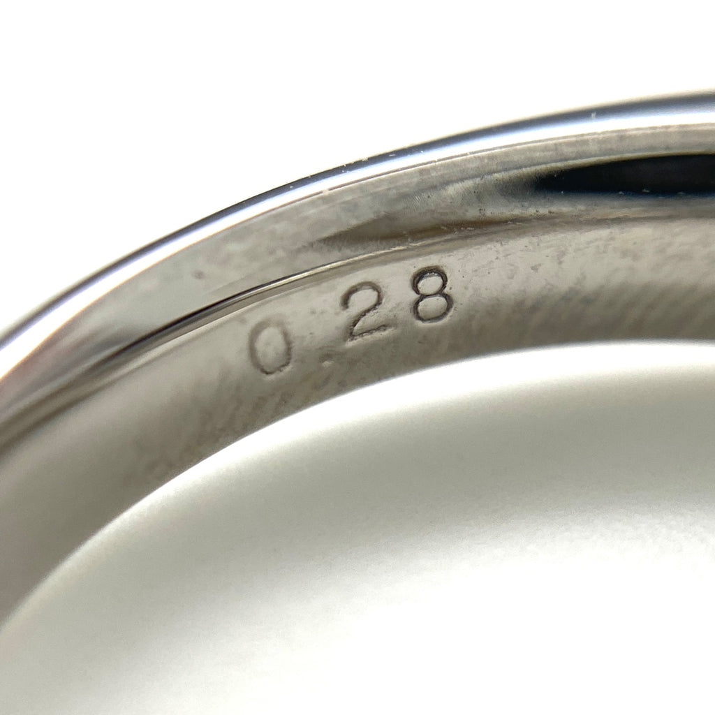 ダイヤモンド デザインリング プラチナ 指輪 リング 16号 Pt900 ダイヤモンド レディース 【中古】nbjwl