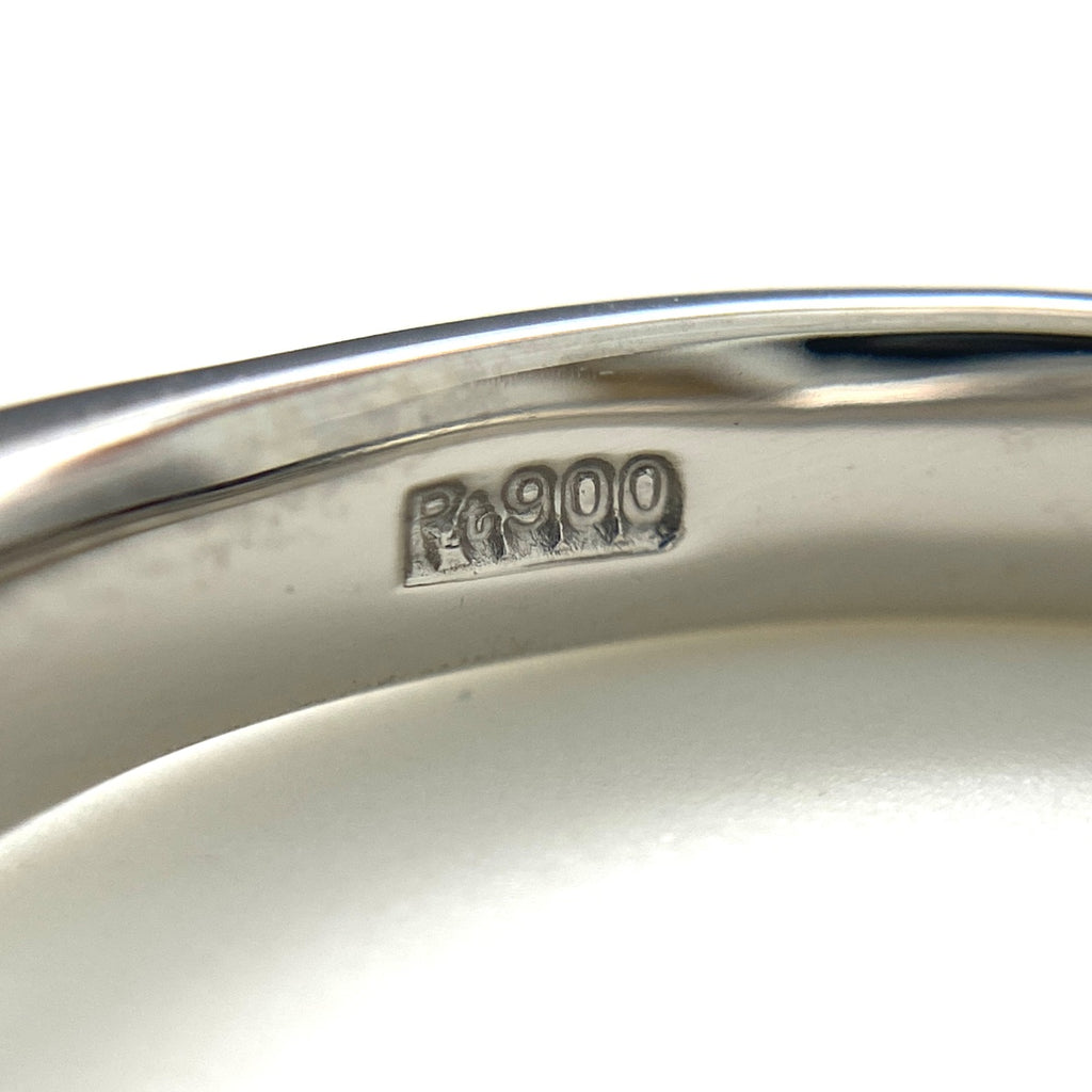 ダイヤモンド デザインリング プラチナ 指輪 リング 16号 Pt900 ダイヤモンド レディース 【中古】nbjwl