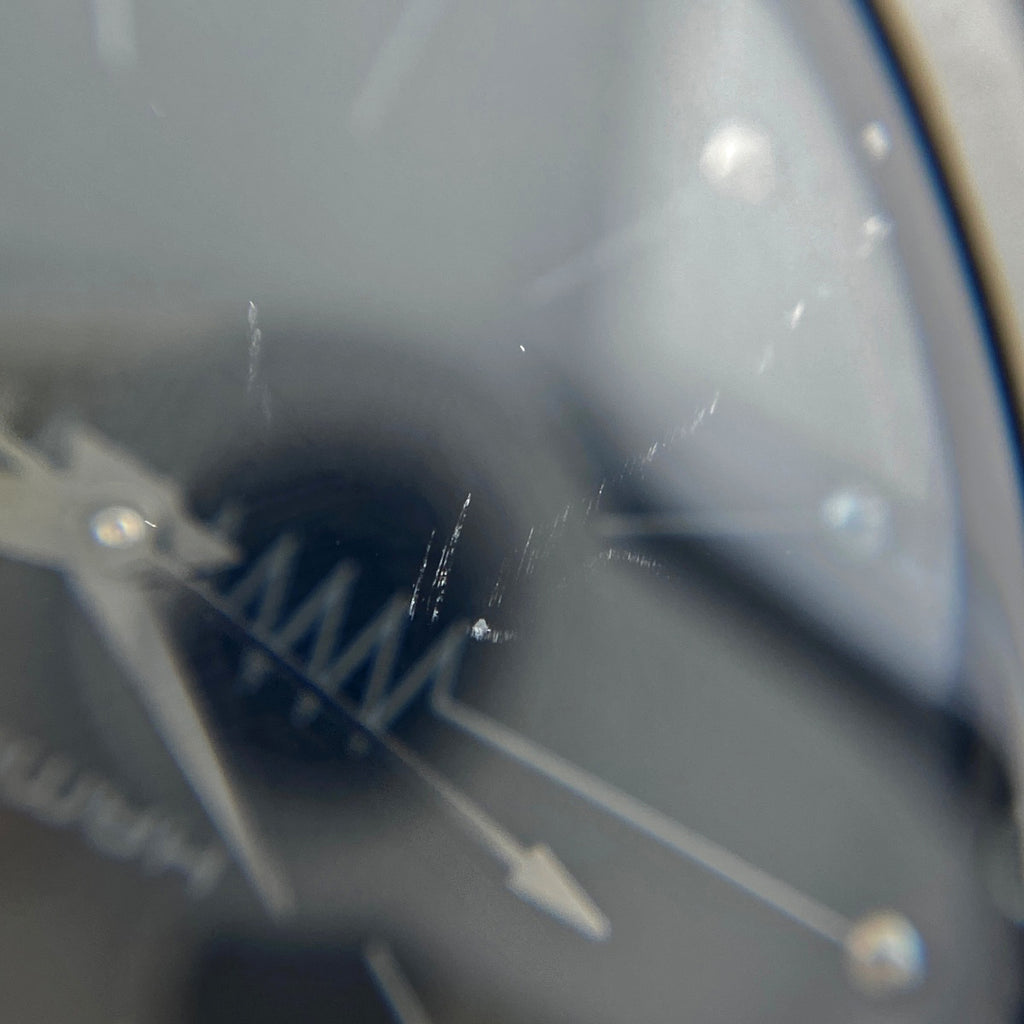 ハミルトン ベンチュラ H244010 腕時計 SS レザー クォーツ ブラック メンズ 【中古】wtcbb