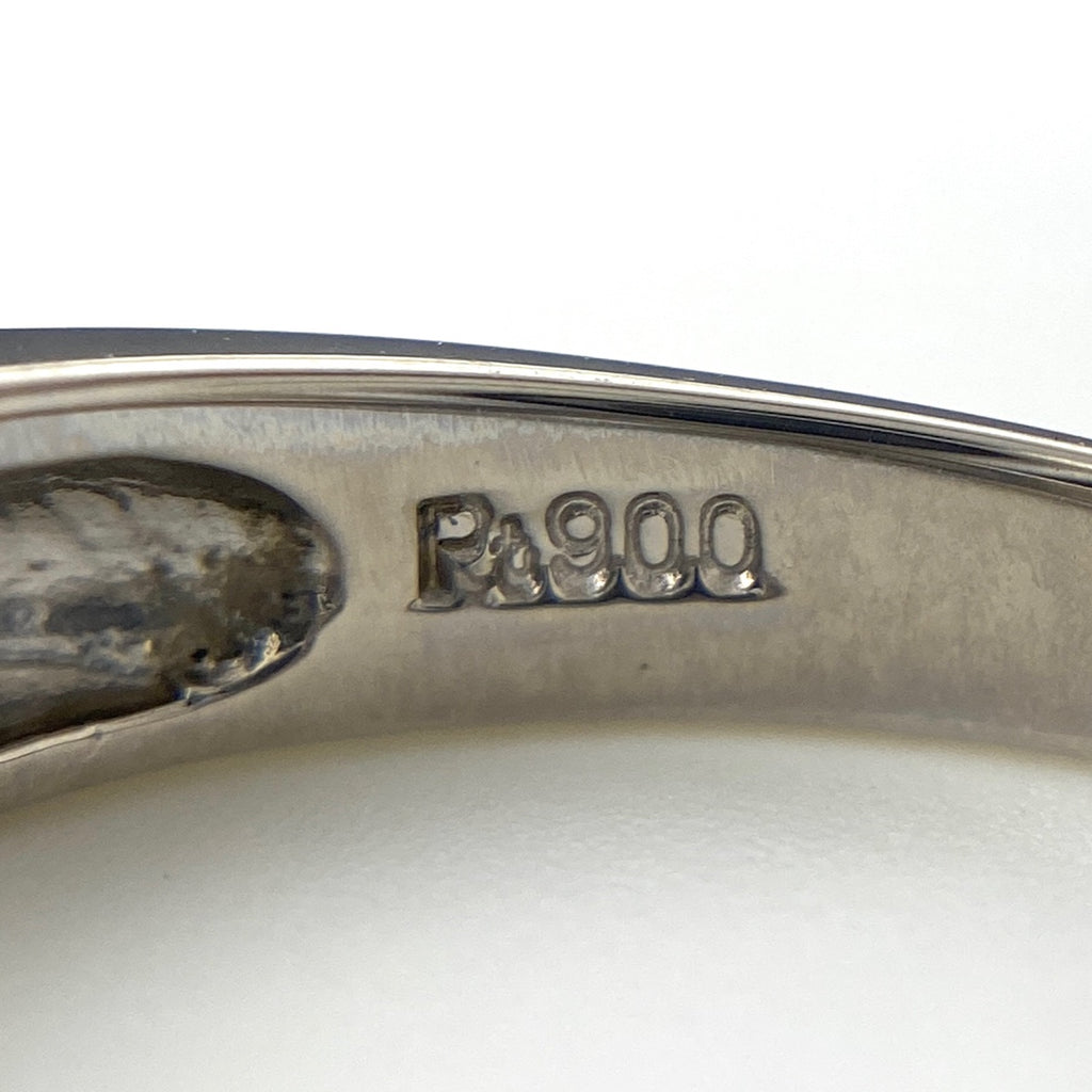 メレダイヤ デザインリング プラチナ 指輪 リング 11.5号 Pt900 ダイヤモンド レディース 【中古】nbjwl