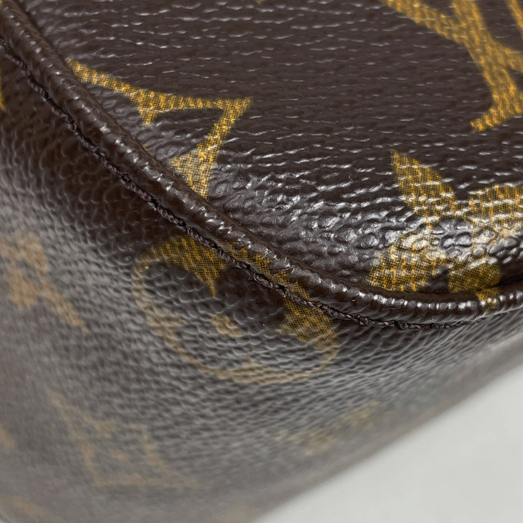 ルイ・ヴィトン ルーピング MM 肩掛け ワンショルダー ショルダーバッグ モノグラム ブラウン M51146 レディース 【中古】brbag