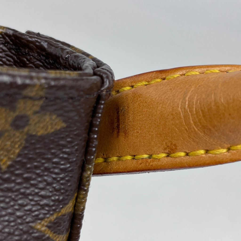 ルイ・ヴィトン ルーピング MM 肩掛け ワンショルダー ショルダーバッグ モノグラム ブラウン M51146 レディース 【中古】brbag