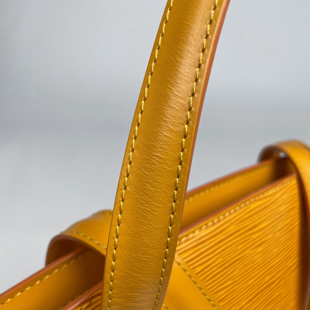 ルイ・ヴィトン サンジャック 手提げ ハンドバッグ エピ タッシリイエロー M52279 レディース 【中古】brbag