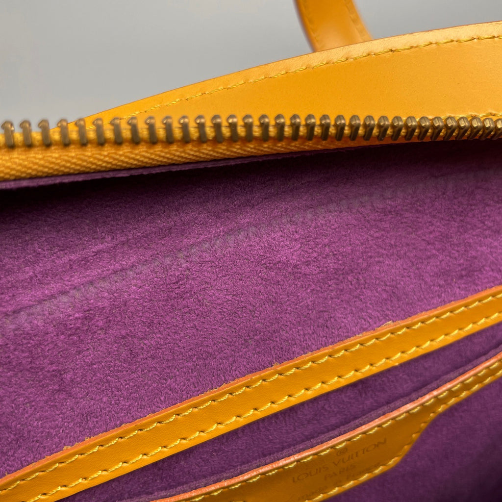 ルイ・ヴィトン サンジャック 手提げ ハンドバッグ エピ タッシリイエロー M52279 レディース 【中古】brbag