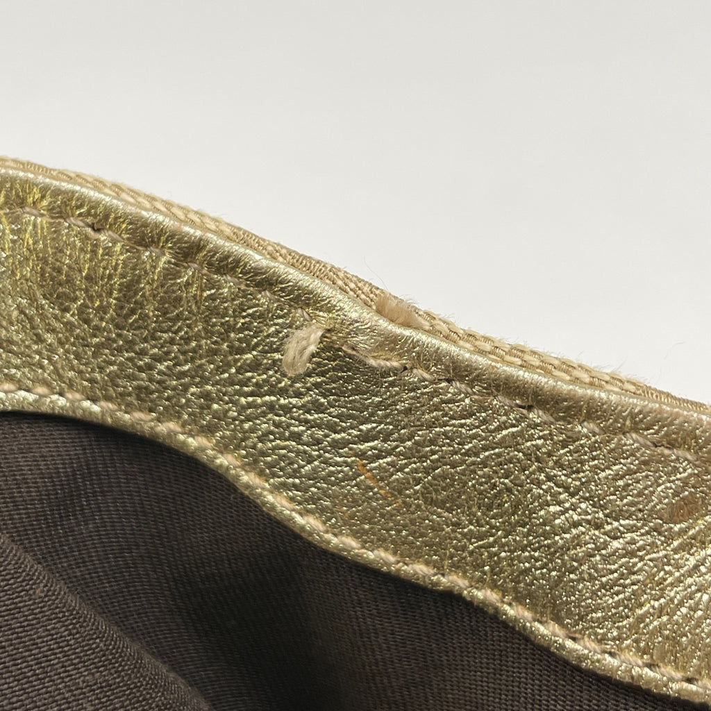 グッチ GG柄 ショルダーバッグ アビー トートバッグ ショルダーバッグ GGキャンバス ベージュ ゴールド 189835 レディース 【中古】brbag