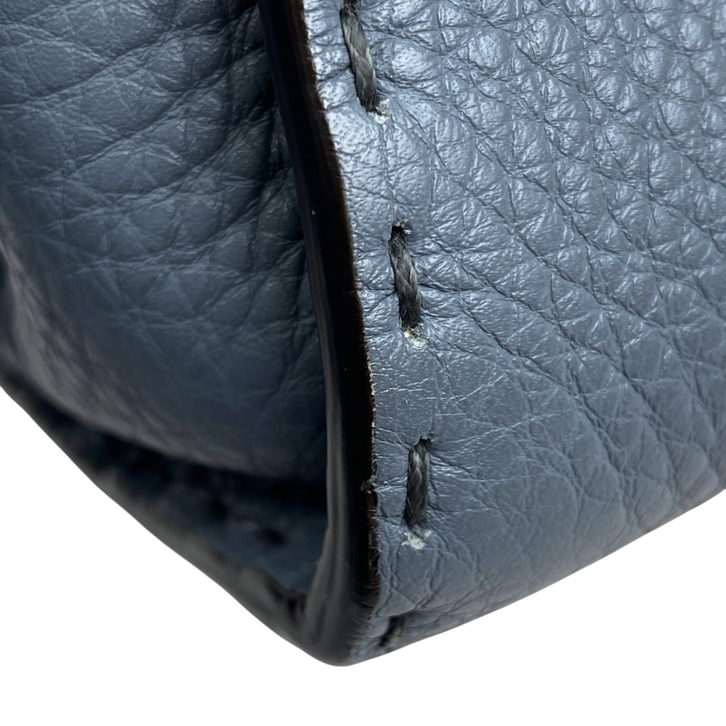 フェンディ ピーカブー ミニ ハンドバッグ 2WAY ショルダーバッグ セレリア ハンドバッグ レザー ブルー 8BN244 レディース 【中古】brbag