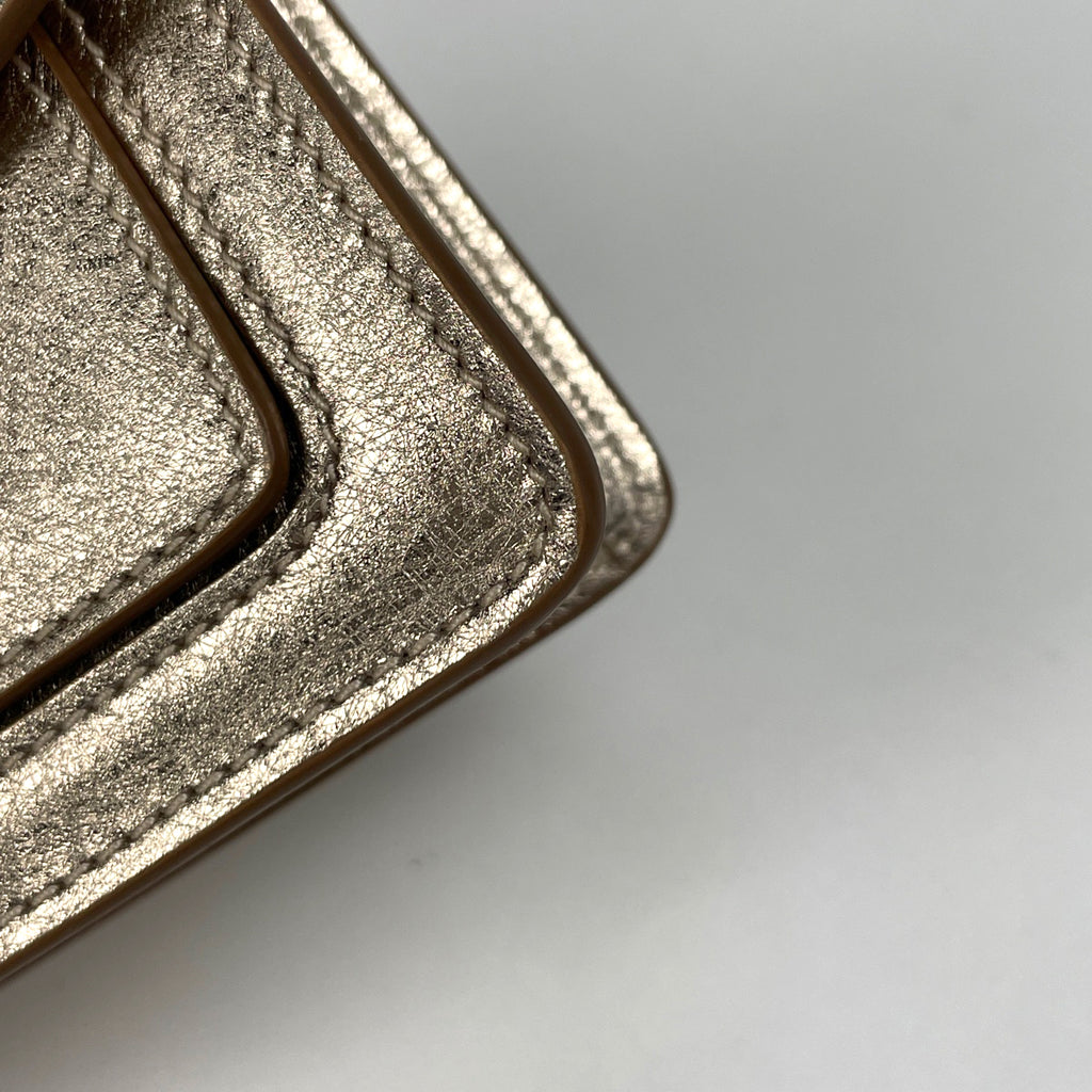 ブルガリ セルペンティ フォーエバー マイクロバッグ ミニ スネーク ショルダーバッグ レザー ゴールド 293455 レディース 【中古】brbag