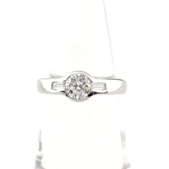 ダイヤモンド デザインリング プラチナ 指輪 メレダイヤ リング 11.5号 Pt900 ダイヤモンド レディース 【中古】nbjwl