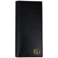 グッチ GGマーモント 長財布 二つ折り ダブルG 長財布 レザー ブラック 428740 レディース 【中古】brbag