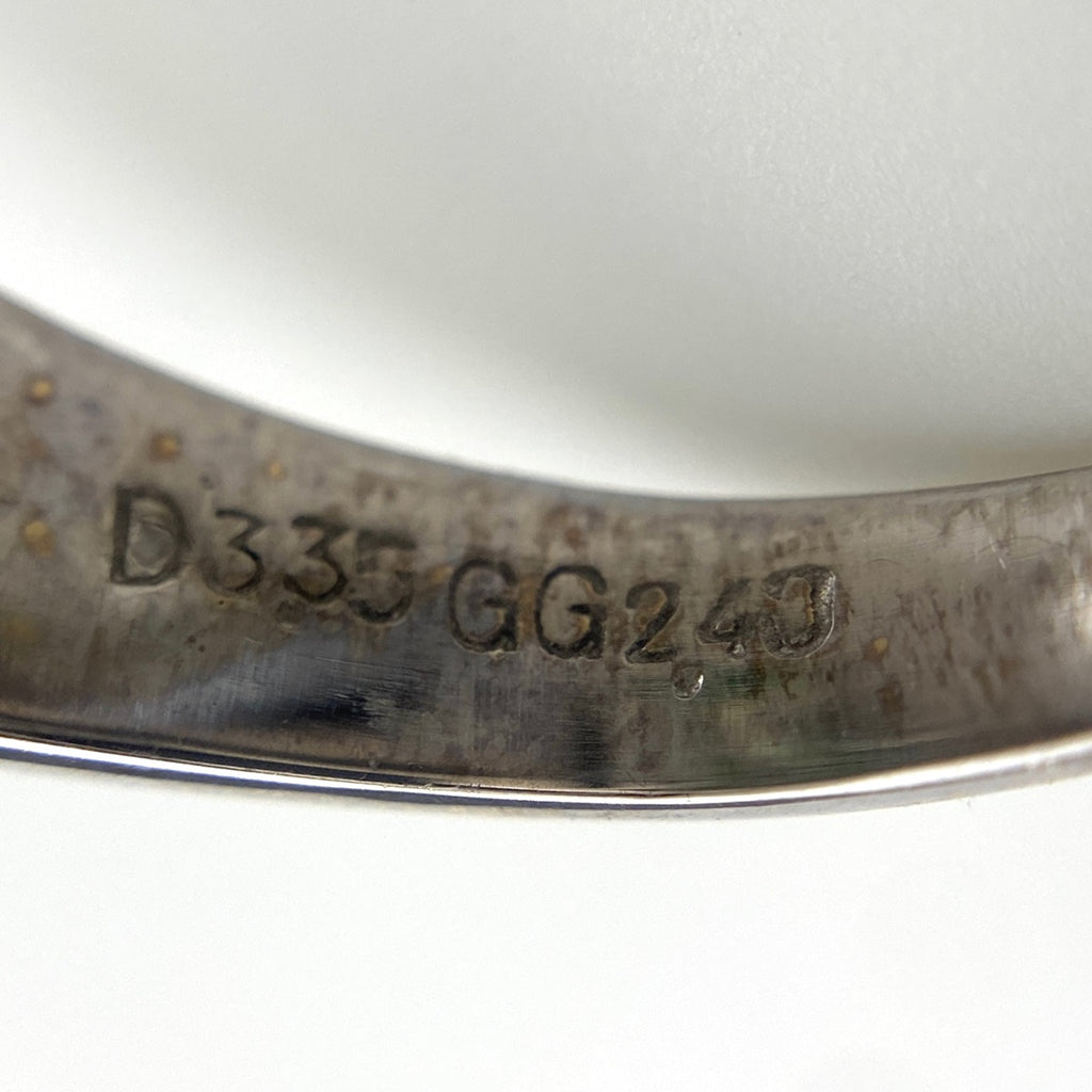 グリーングロッシュラーガーネット デザインリング 指輪 メレダイヤ リング 9号 K18 ダイヤモンド グリーングロッシュラーガーネット レディース 【中古】nbjwl