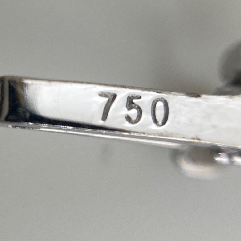 グリーングロッシュラーガーネット デザインネックレス ペンダント メレダイヤ ネックレス 750 K18 グリーングロッシュラーガーネット レディース 【中古】nbjwl