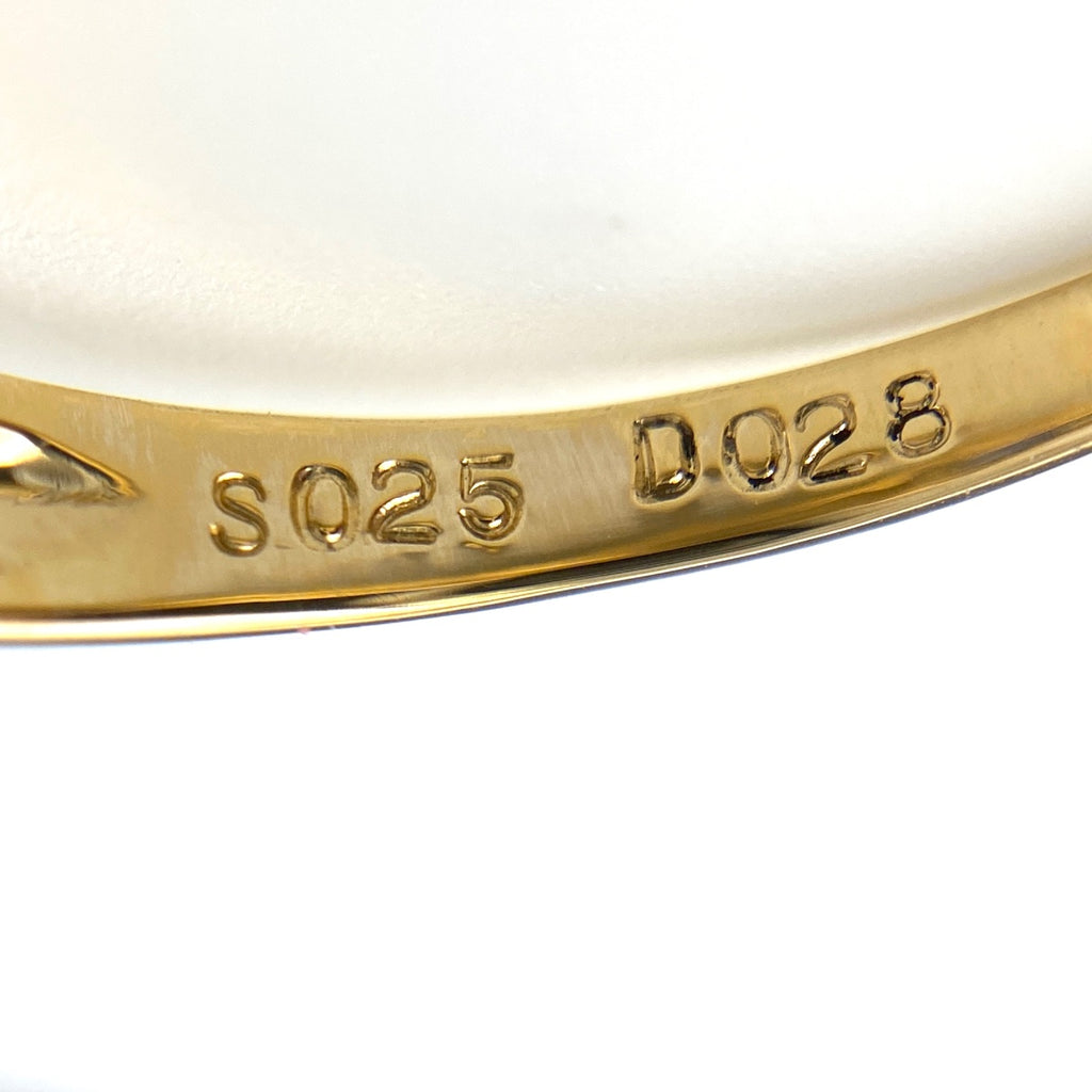 サファイア デザインリング YG イエローゴールド 指輪 メレダイヤ リング 4.8号 750 サファイア ダイヤモンド レディース 【中古】nbjwl