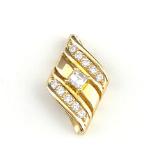 ポーラ メレダイヤ ペンダントトップ YG イエローゴールド ペンダントトップ K18 ダイヤモンド レディース 【中古】brjwl