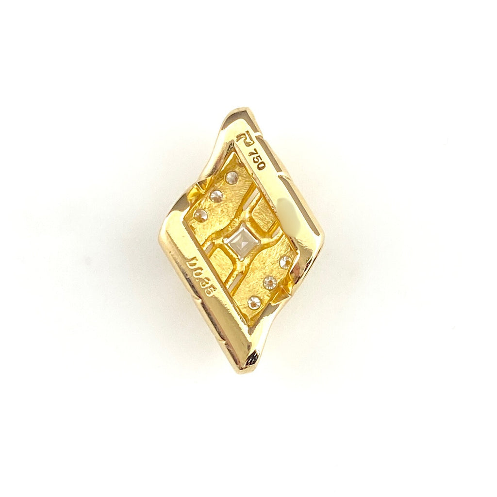 ポーラ メレダイヤ ペンダントトップ YG イエローゴールド ペンダントトップ K18 ダイヤモンド レディース 【中古】brjwl