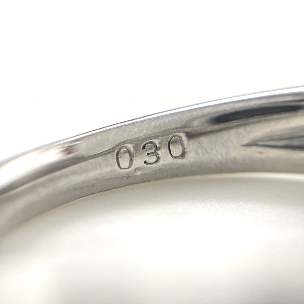 メレダイヤ デザインリング プラチナ 指輪 リング 12号 Pt900 ダイヤモンド レディース 【中古】nbjwl