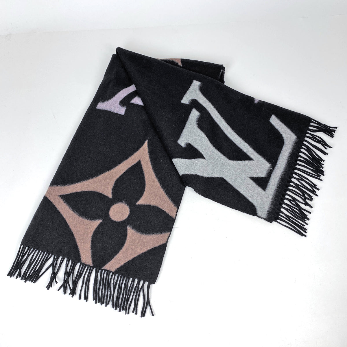 バイセル公式】ルイ・ヴィトン エシャルプ ジ アルティメット フリンジ