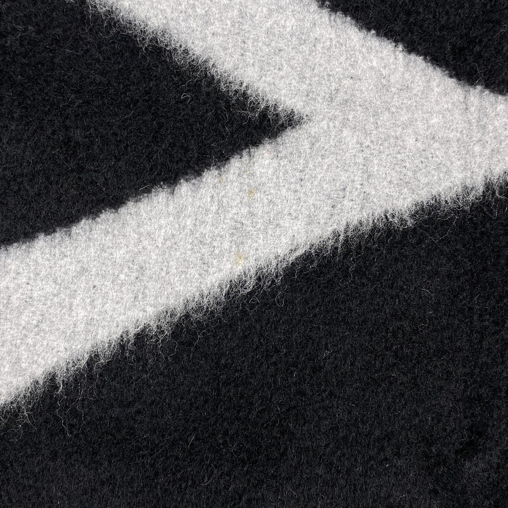 ルイ・ヴィトン エシャルプ ジ アルティメット フリンジ マフラー モノグラム ショール カシミヤ ウール ブラック レディース 【中古】brbag