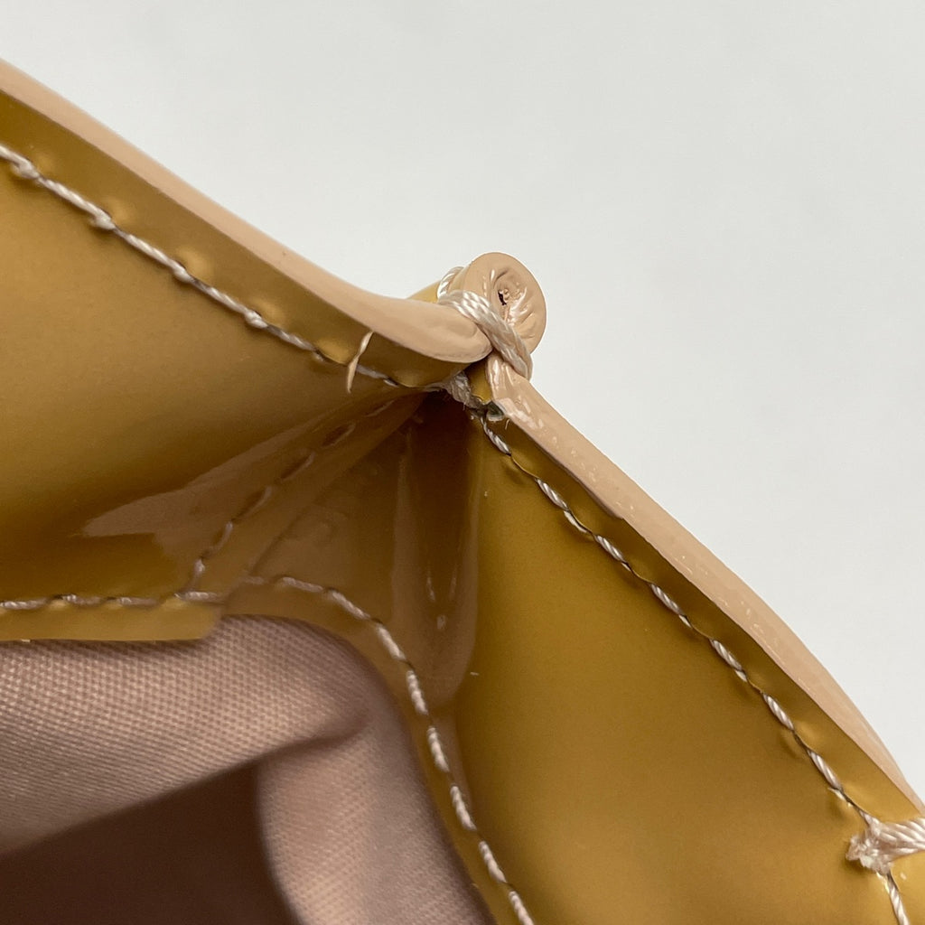 ルイ・ヴィトン ウィルシャー PM 手提げ エナメル ハンドバッグ モノグラムヴェルニ ローズフロランタン M91642 レディース 【中古】brbag