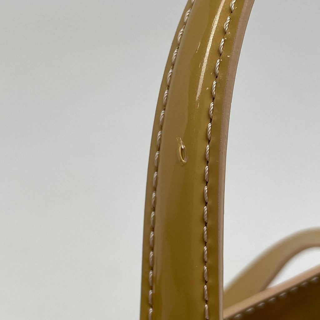 ルイ・ヴィトン ウィルシャー PM 手提げ エナメル ハンドバッグ モノグラムヴェルニ ローズフロランタン M91642 レディース 【中古】brbag