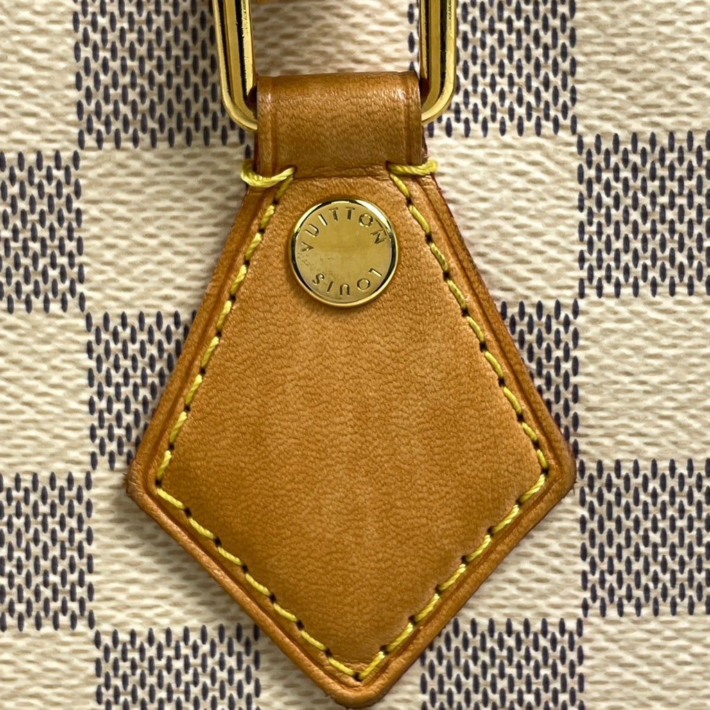 ルイ・ヴィトン カルヴィ ショルダーバッグ トートバッグ ダミエアズール ホワイト N41449 レディース 【中古】brbag