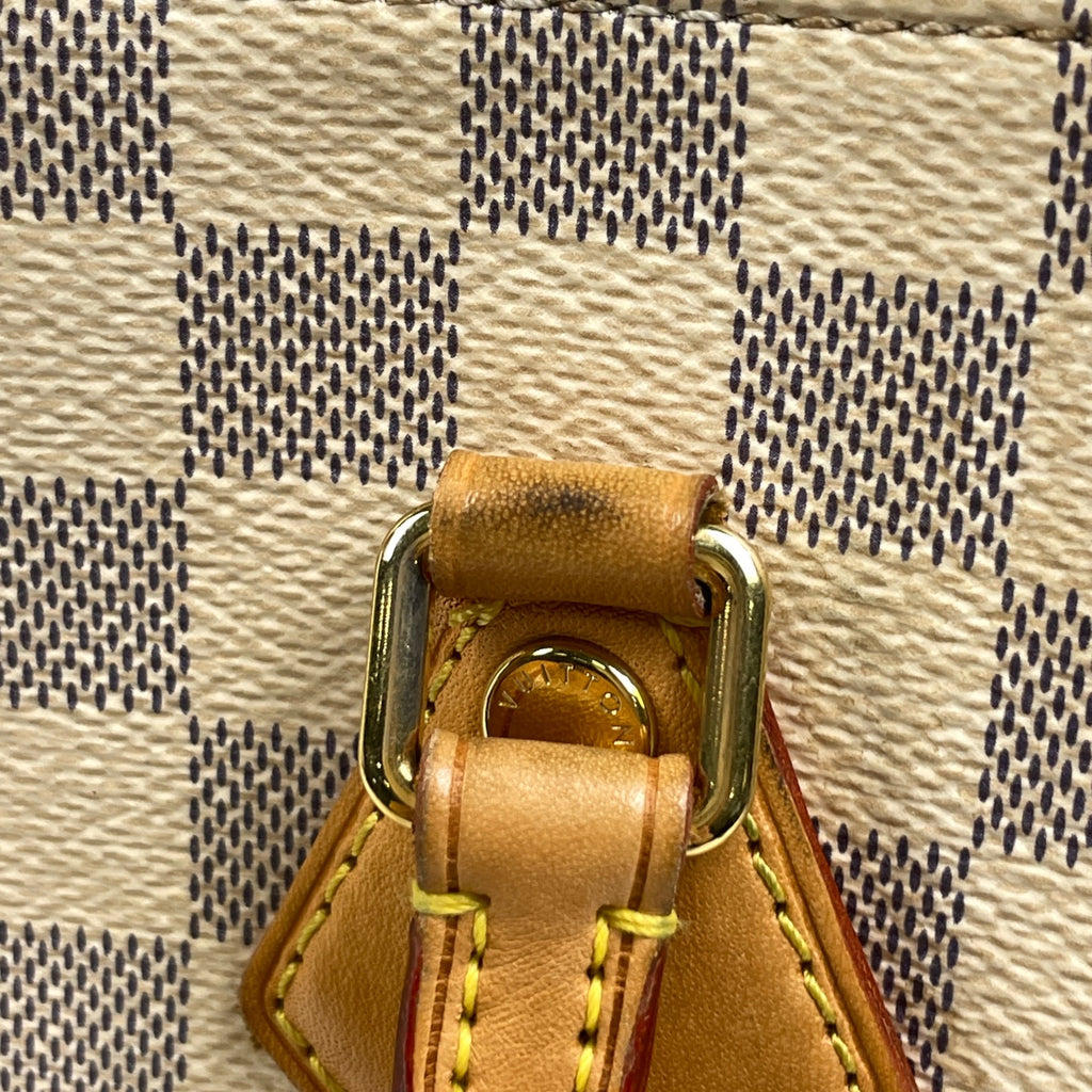 ルイ・ヴィトン カルヴィ ショルダーバッグ トートバッグ ダミエアズール ホワイト N41449 レディース 【中古】brbag