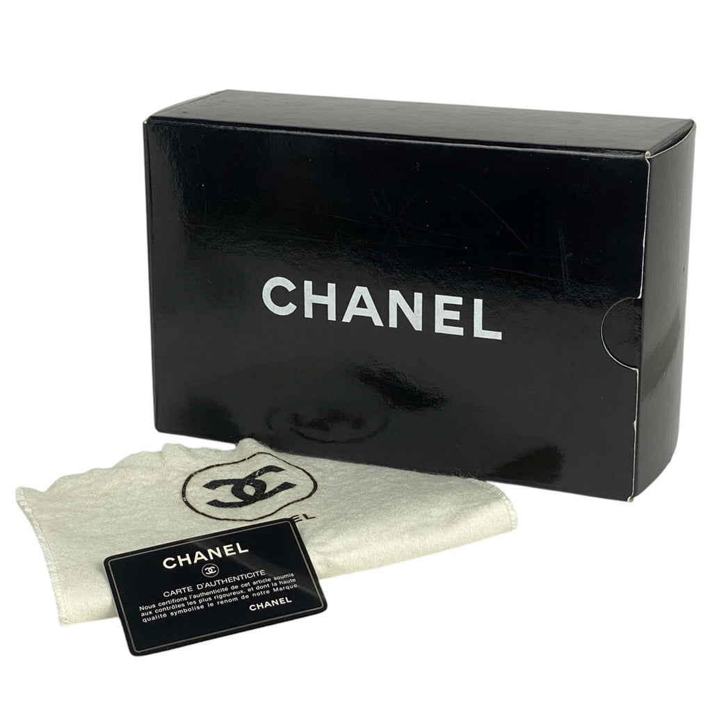 シャネル ミニ マトラッセ シングルフラップ チェーン ショルダーバッグ ココマーク ショルダーバッグ レザー ブラック A01115 レディース 【中古】brbag