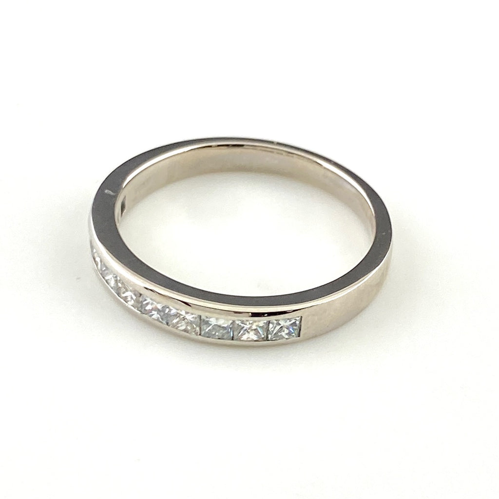 メレダイヤ デザインリング プラチナ 指輪 トリートメントダイヤ リング 12号 Pt900 ダイヤモンド レディース 【中古】nbjwl