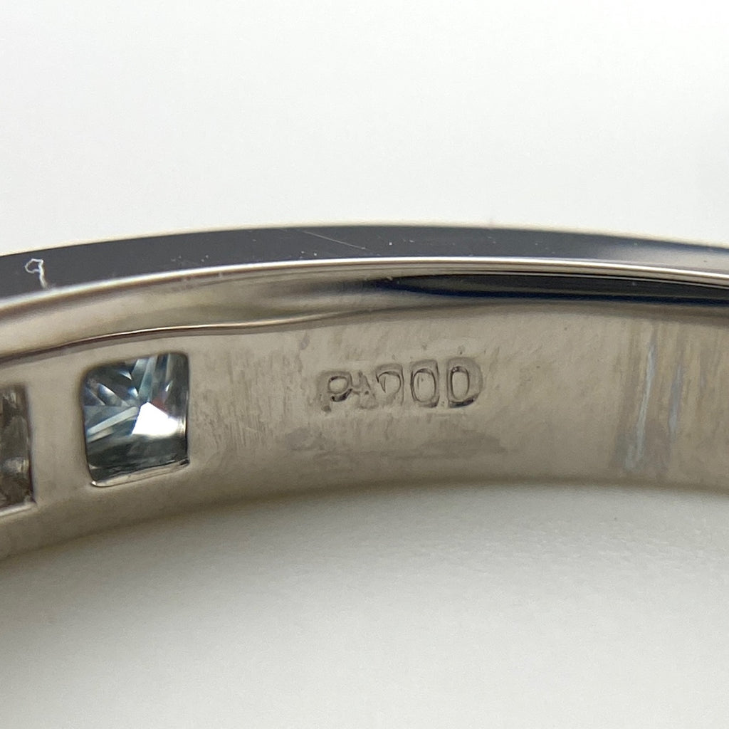 メレダイヤ デザインリング プラチナ 指輪 トリートメントダイヤ リング 12号 Pt900 ダイヤモンド レディース 【中古】nbjwl