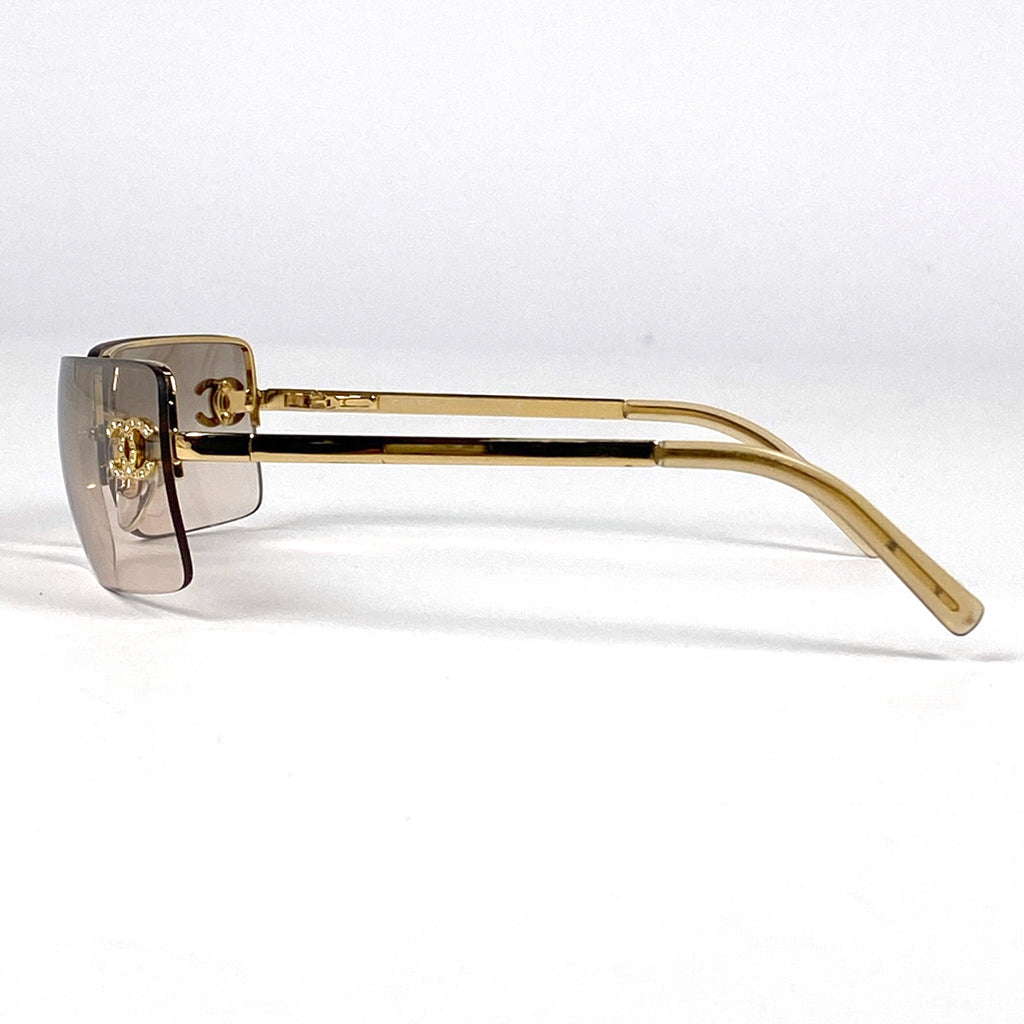 シャネル サングラス リムレス 4104B レディース 【中古】brbag