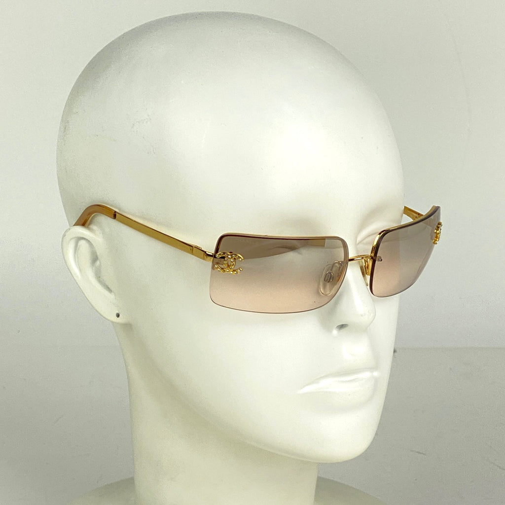 シャネル サングラス リムレス 4104B レディース 【中古】brbag