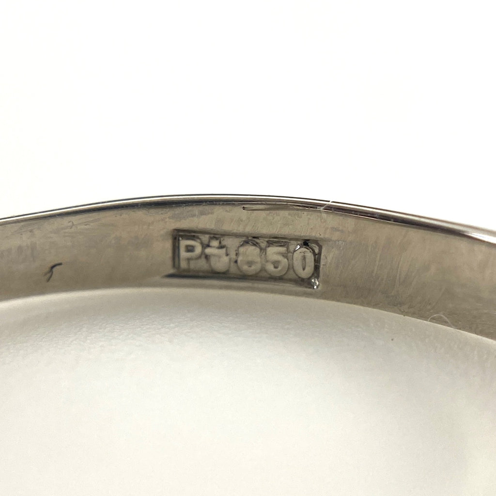 メレダイヤ デザインリング プラチナ 指輪 リング 11号 Pt850 ダイヤモンド レディース 【中古】nbjwl