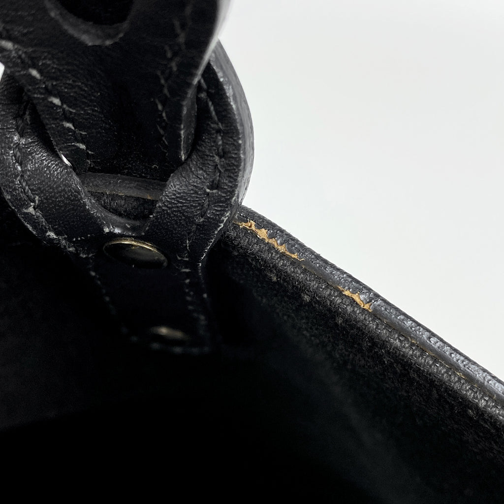 グッチ GG柄 トートバッグ 肩掛け トートバッグ GGキャンバス ブラック 247209 レディース 【中古】brbag