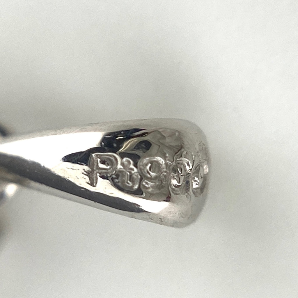 エメラルド デザインペンダントトップ プラチナ メレダイヤ ペンダントトップ Pt900 エメラルド ダイヤモンド レディース 【中古】nbjwl