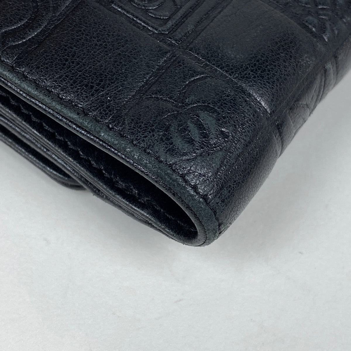 バイセル公式】シャネル アイコンライン 二つ折り 財布 ココマーク 二