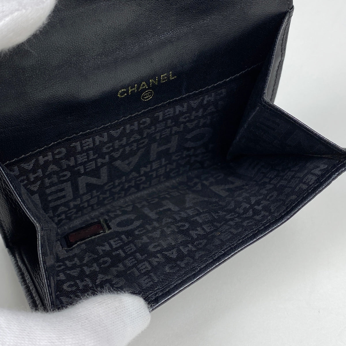 バイセル公式】シャネル アイコンライン 二つ折り 財布 ココマーク 二