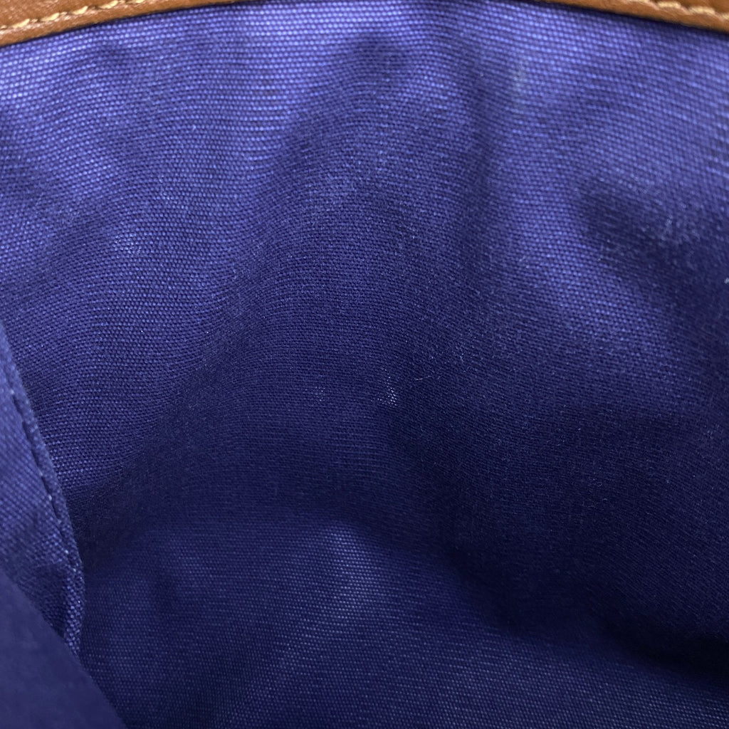 マークジェイコブス ロゴ ショルダーバッグ チェーン ショルダーバッグ レザー ブラウン レディース 【中古】brbag