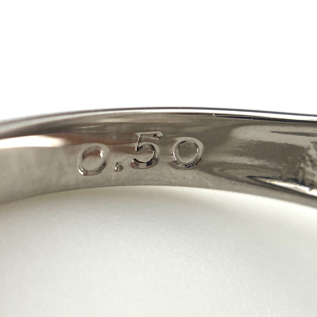 メレダイヤ デザインリング プラチナ 指輪 リング 12号 Pt900 ダイヤモンド レディース 【中古】nbjwl