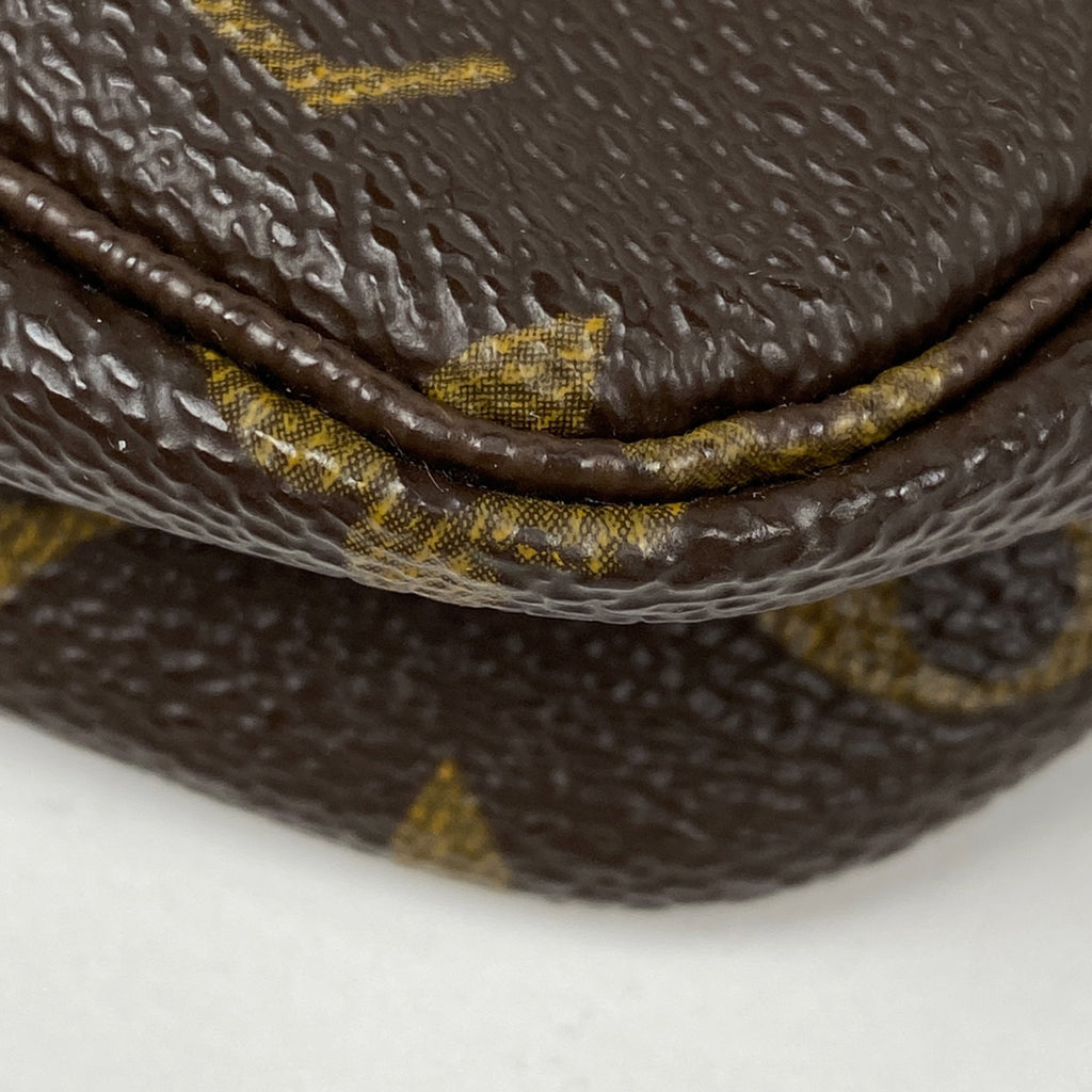 ルイ・ヴィトン ポシェット アクセソワール メイク コスメ アクセサリーポーチ モノグラム ブラウン M51980 レディース 【中古】brbag