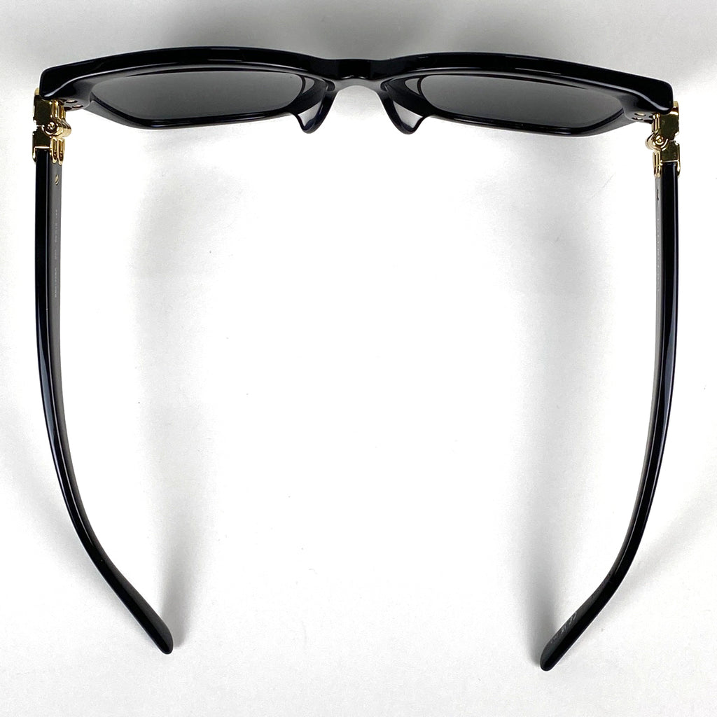 バレンシアガ ロゴ サングラス アジアンフィット アイウェア サングラス プラスチック ブラック BB0135SA レディース 【中古】brbag