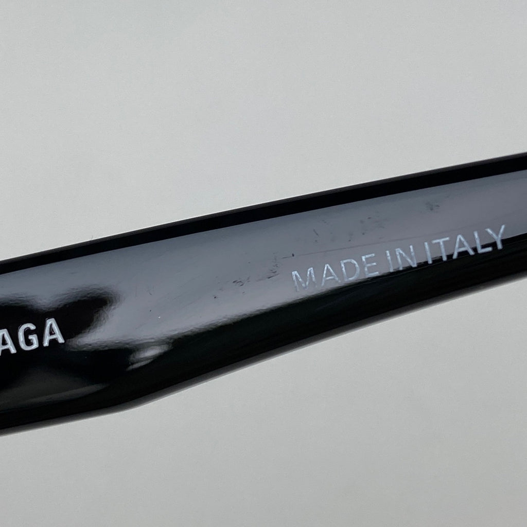 バレンシアガ ロゴ サングラス アジアンフィット アイウェア サングラス プラスチック ブラック BB0135SA レディース 【中古】brbag