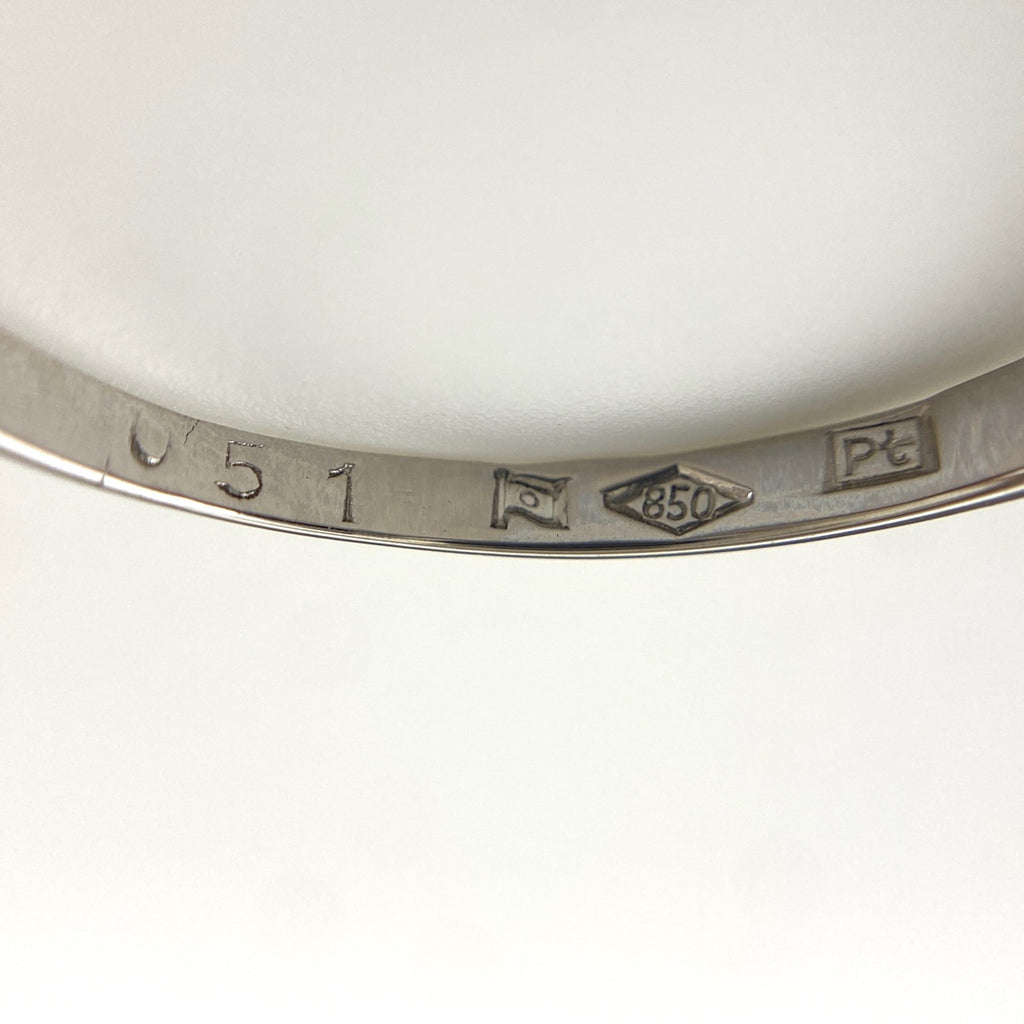 メレダイヤ デザインリング プラチナ 指輪 リング 13号 Pt850 ダイヤモンド レディース 【中古】nbjwl