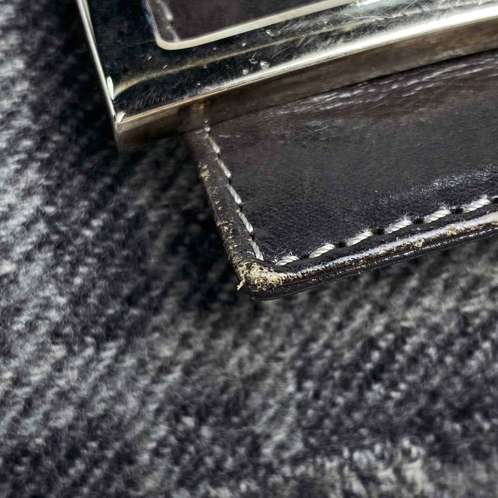 フェンディ ズッカ柄 ショルダーバッグ ハントバッグ ワンショルダー ショルダーバッグ ファブリック グレー 26424 レディース 【中古】brbag