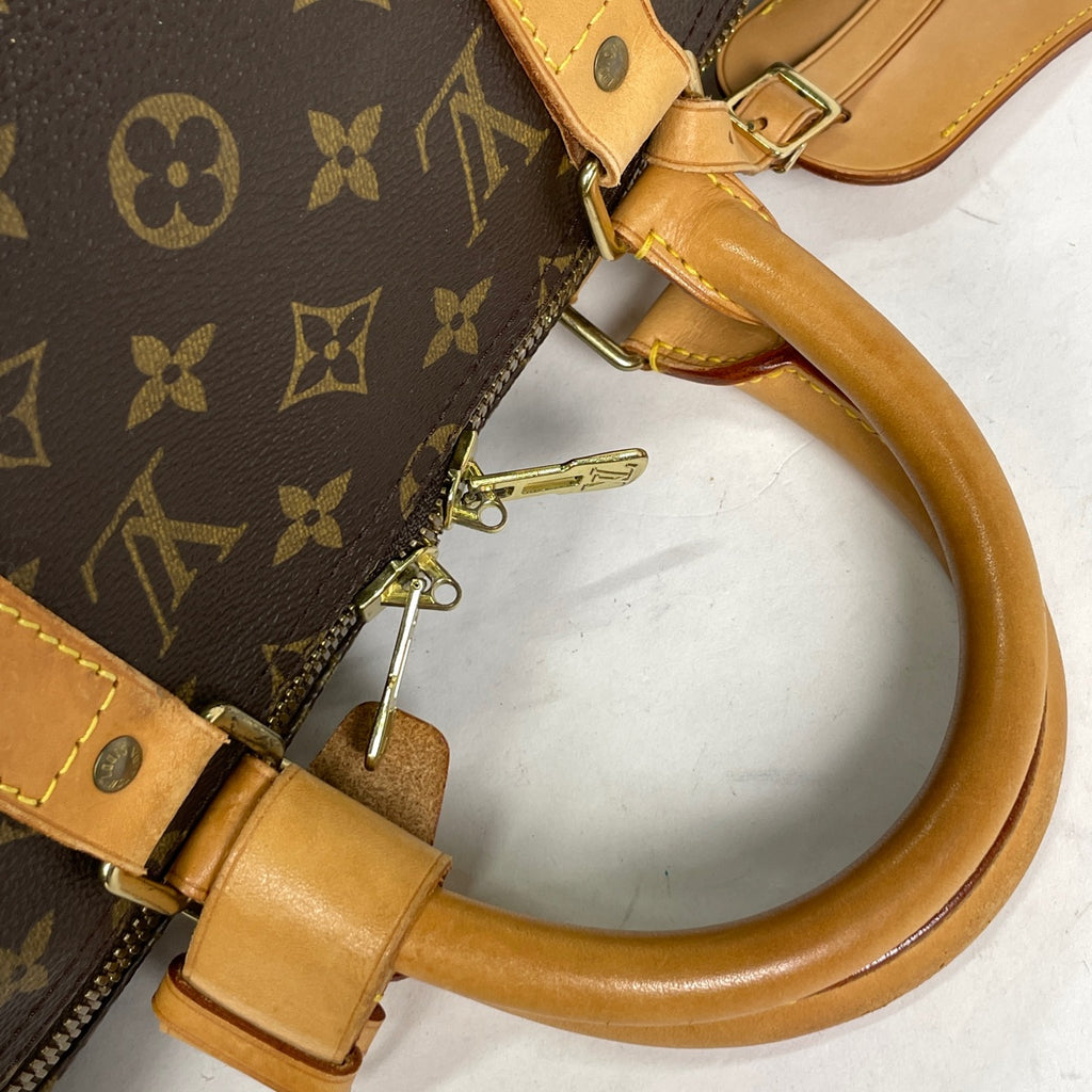 ルイ・ヴィトン キーポル 50 ハンドバッグ 旅行 出張 ビジネス ボストンバッグ モノグラム ブラウン M41426 レディース 【中古】brbag