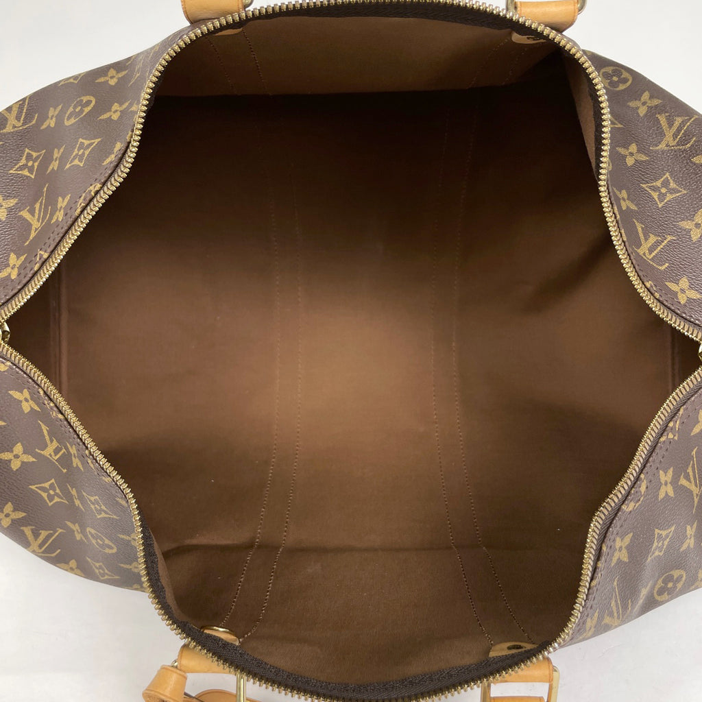 ルイ・ヴィトン キーポル 50 ハンドバッグ 旅行 出張 ビジネス ボストンバッグ モノグラム ブラウン M41426 レディース 【中古】brbag