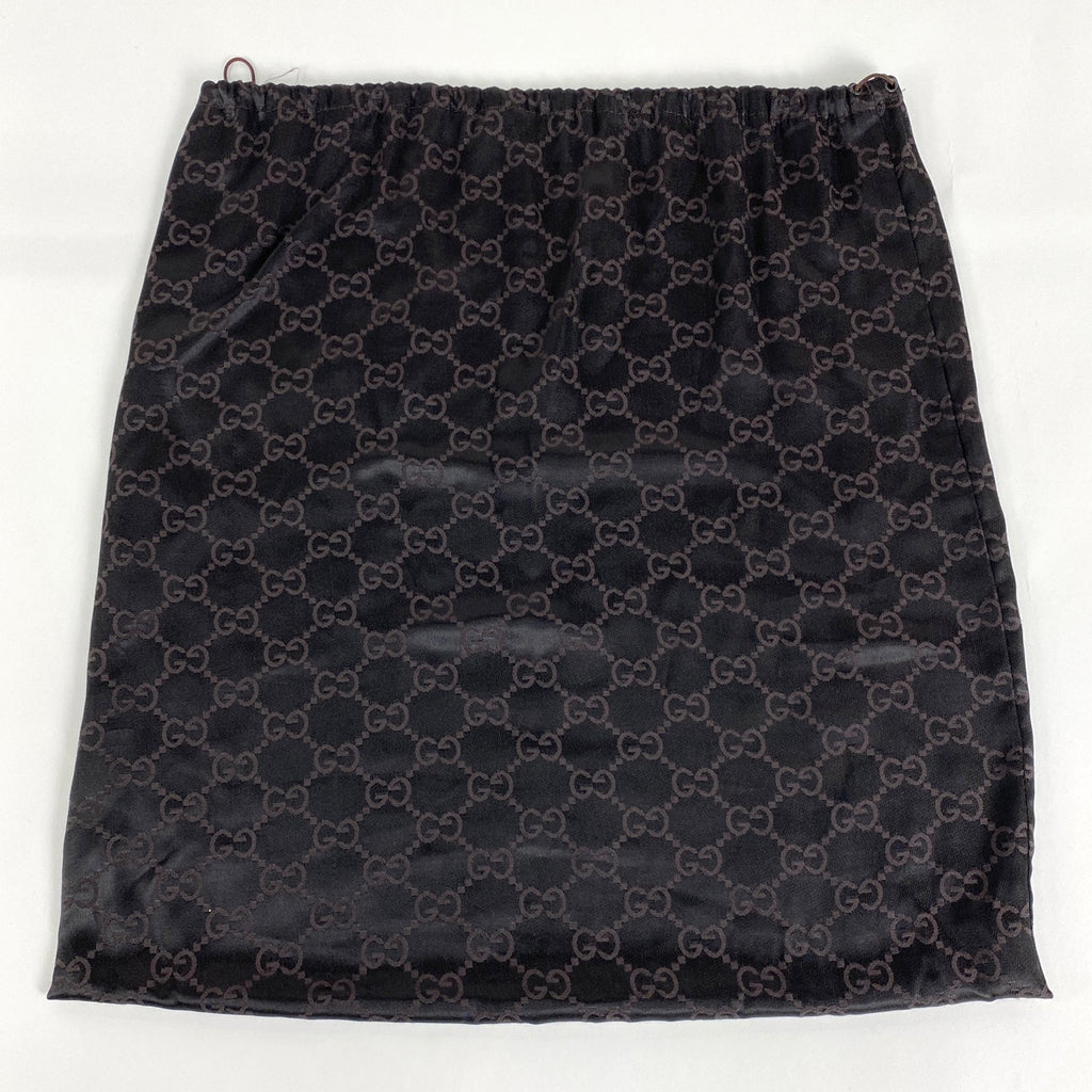 グッチ ロゴ ハンドバッグ バンブー スタッズ フラワー ハンドバッグ レザー ブラウン 123259 レディース 【中古】brbag