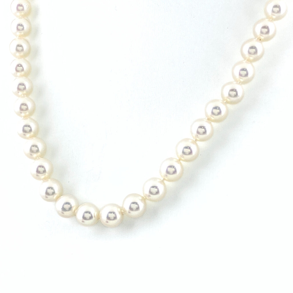 タサキ パール デザインネックレス シルバー 真珠 ネックレス SV パール レディース 【中古】brjwl