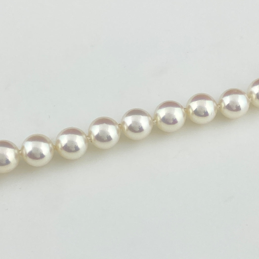 タサキ パール デザインネックレス シルバー 真珠 ネックレス SV パール レディース 【中古】brjwl