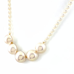 タサキ パール デザインネックレス YG イエローゴールド ペンダント 真珠 ネックレス K18 パール レディース 【中古】brjwl