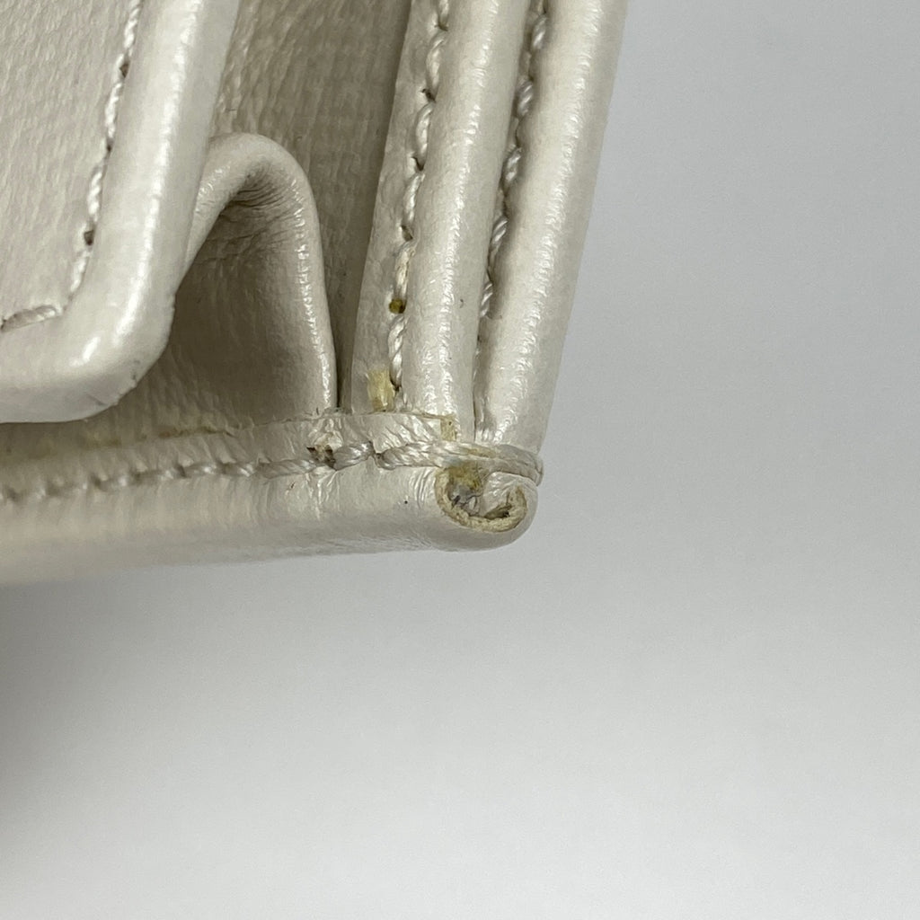 グッチ ホースビット 二つ折り 財布 札入れ 小銭入れ 二つ折り財布 コーティングキャンバス ベージュ 621887 レディース 【中古】brbag